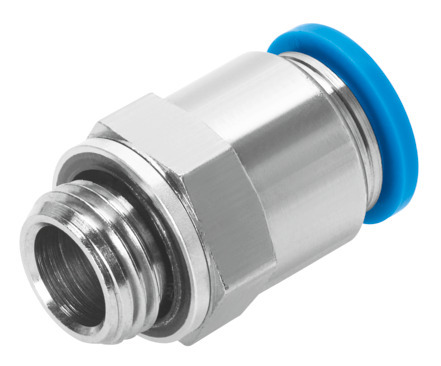 Airtac BKC0805-03 Push Lock Fitting, Locknut Connector